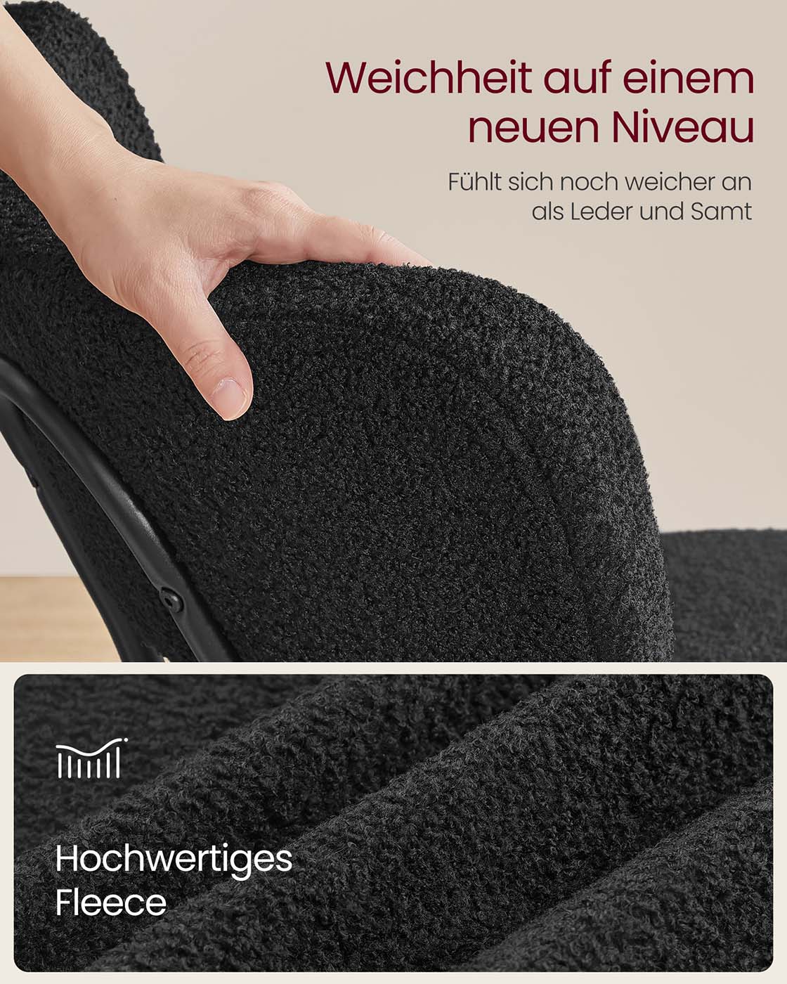 Barkruk set van 2 – Materiaal schuim en staal – Zithoogte 82,5 cm