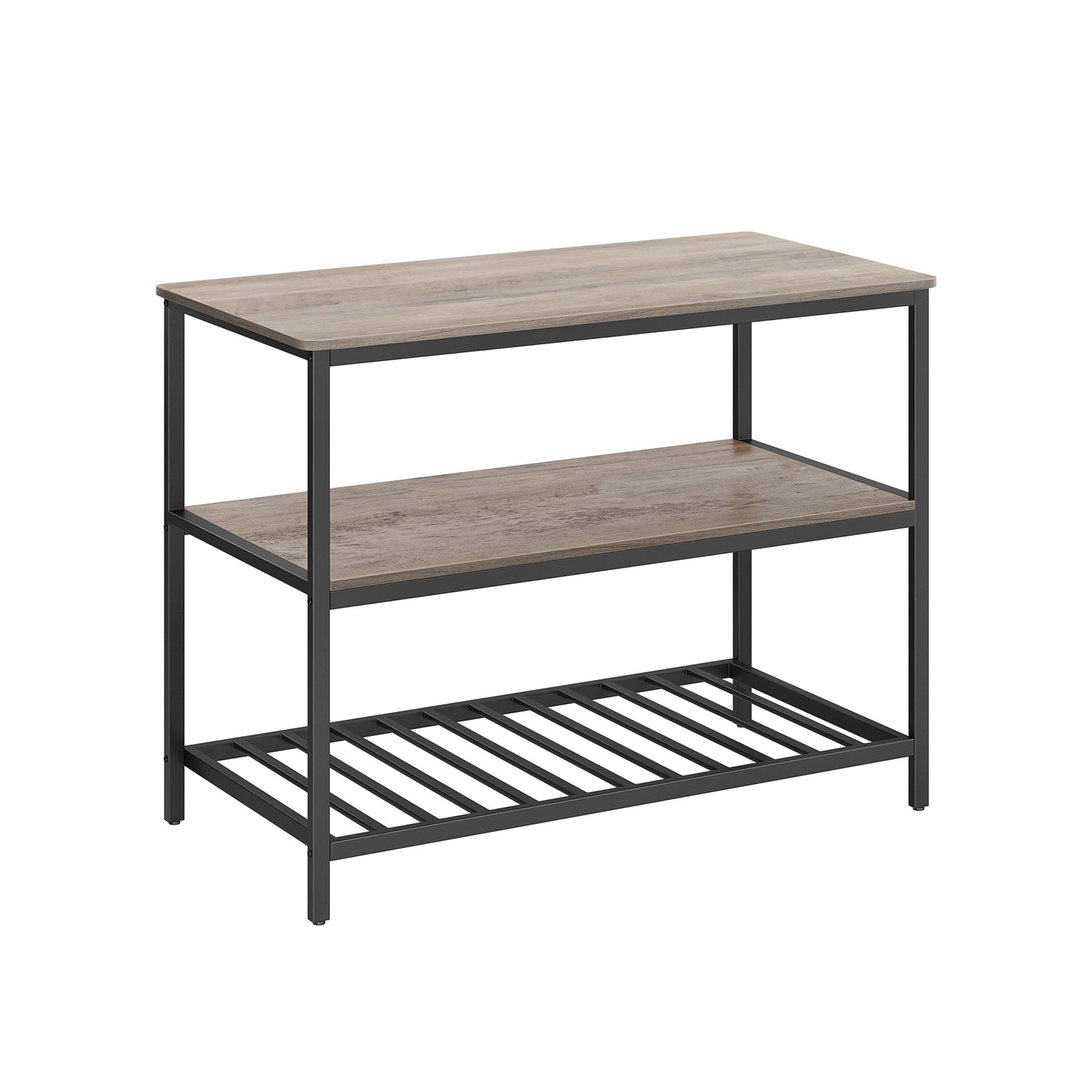 Keukenplank – 3 niveaus – 60 × 120 × 90 cm – industrieel design