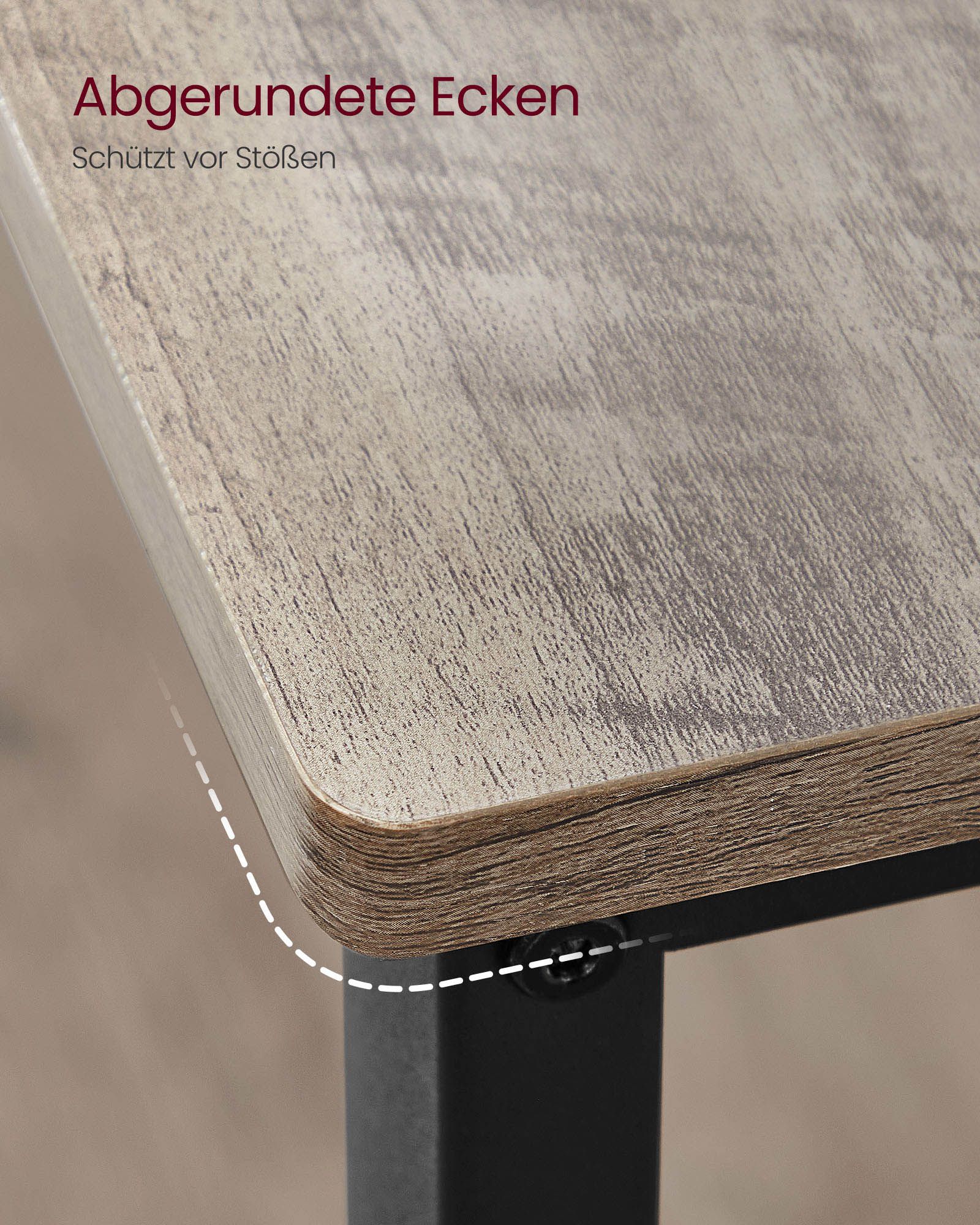Keukenplank – 3 niveaus – 60 × 120 × 90 cm – industrieel design