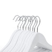 Kledinghangers – antislip – set van 20 – wit