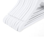 Kledinghangers – antislip – set van 20 – wit