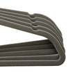 Kledinghangers – antislip fluweel – set van 20 – grijs
