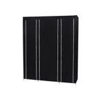 Kledingkast – stoffen garderobekast – 175 x 150 cm – zwart