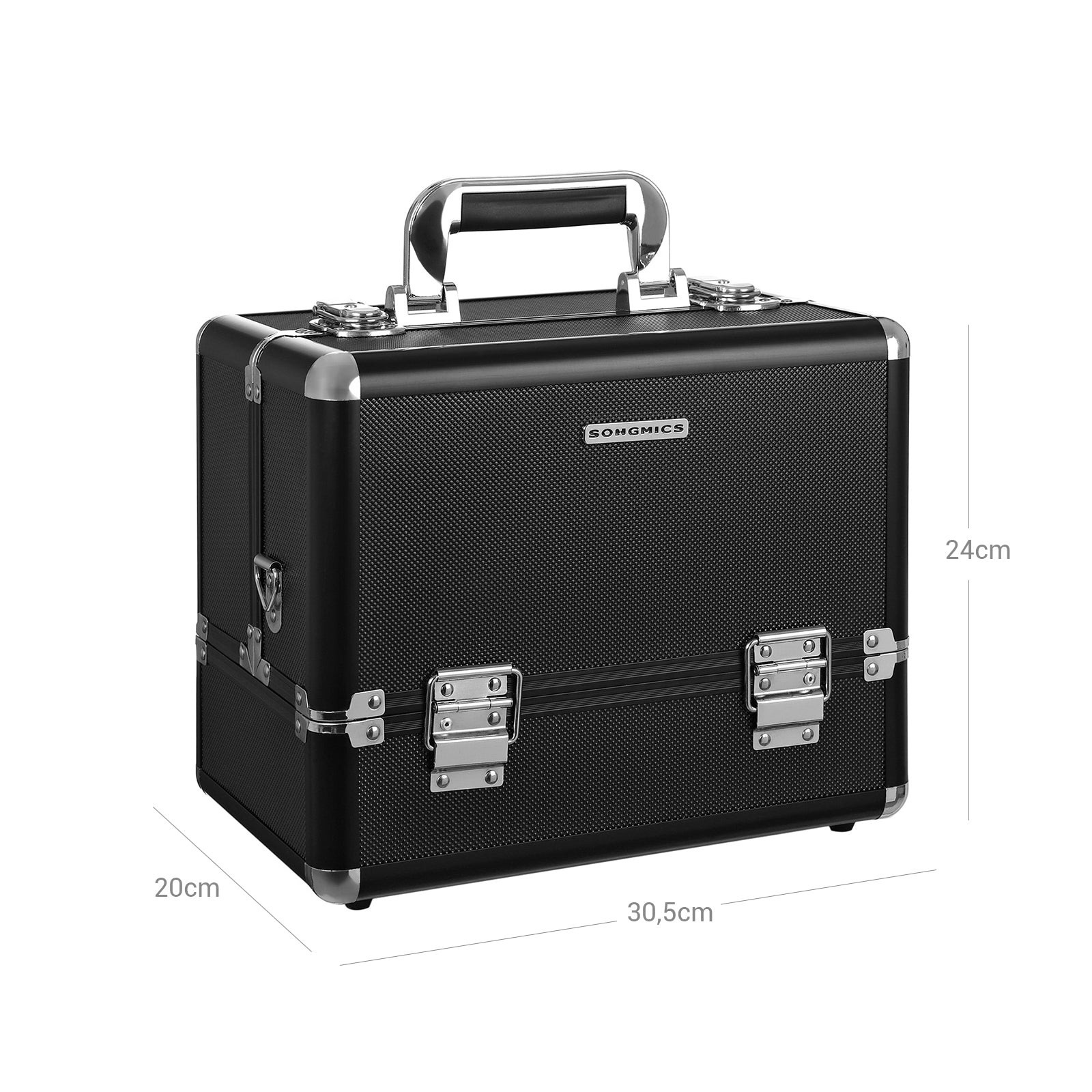 Make-up etui – compact en stijlvol – zwart