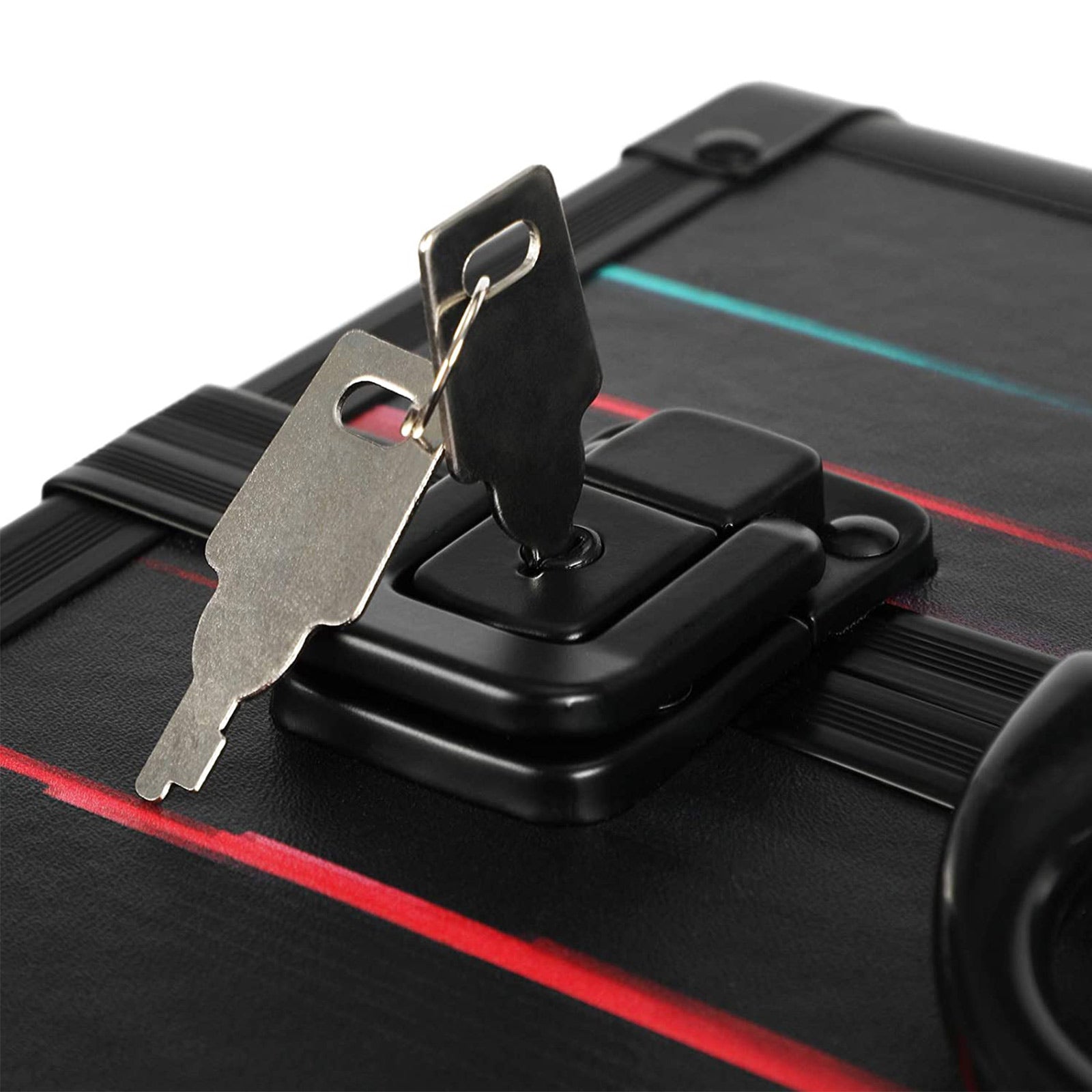 Cosmetisch reishoesje – Compact en praktisch – Roze en zwart