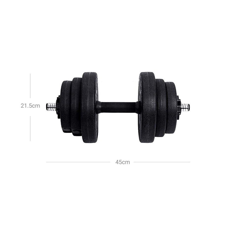 Dumbbell set – Verstelbaar gewicht – Zwart