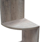 Hoekplank – 5 Niveaus – Stijlvol en Kindvriendelijk – Grijs