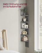 Wandplank Met 5 Planken Voor Planten En Cd'S