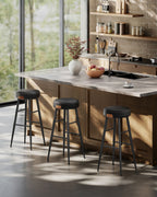 EKHO Collectie – barkruk – set van 2 – basic zwart
