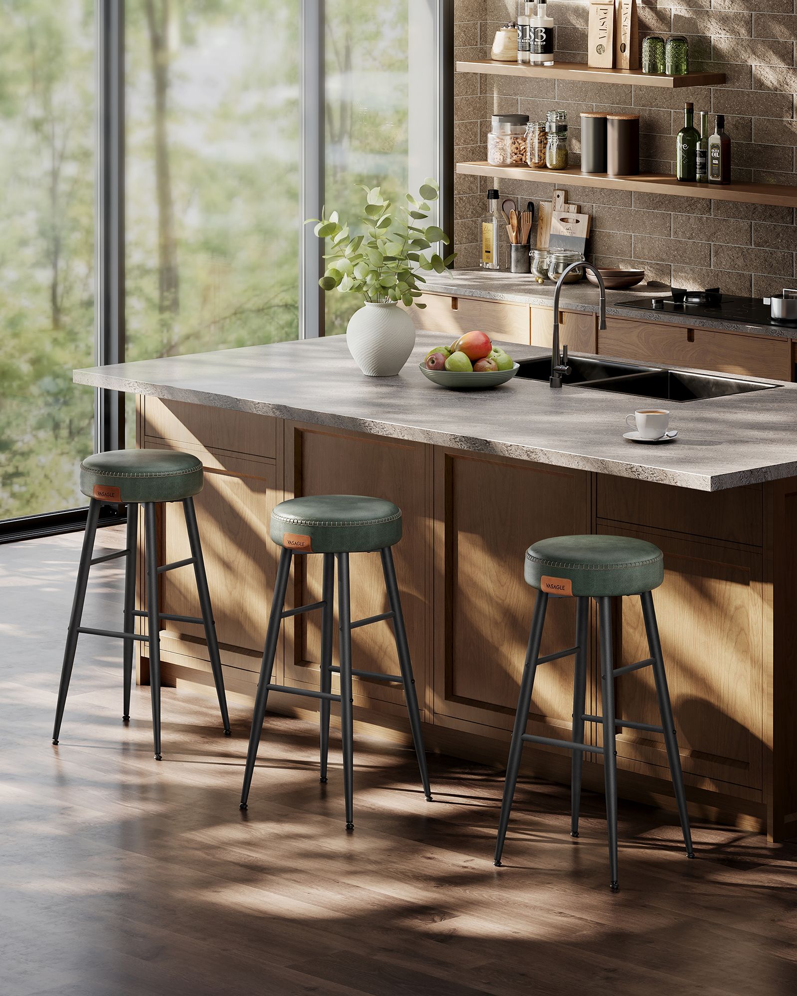 EKHO Collectie – Barkrukken – Set van 2 – Industrieel Design
