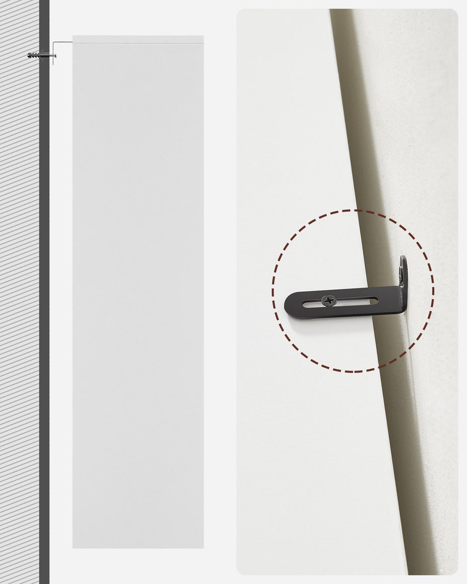 Boekenkast met verstelbare planken – 4 niveau's -  60 x 24 x 121,5 cm