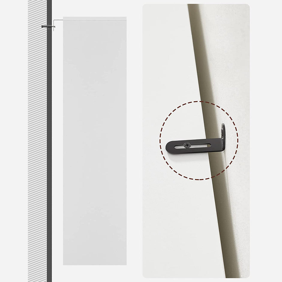 Boekenkast – 4 Niveaus – Verstelbare Planken – Wit