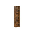 Boekenkast met 6 niveau's -  Scandinavisch design – Verstelbare planken - 40 x 24 x 178,5