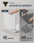 Boekenkast Met 6 Vakken 27 X 83 X 61,6 Cm Sneeuwwit
