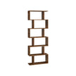 Boekenkast met 6 niveaus – Veiligheid door verankeringspunten – 70 x 24 x 190,5 cm