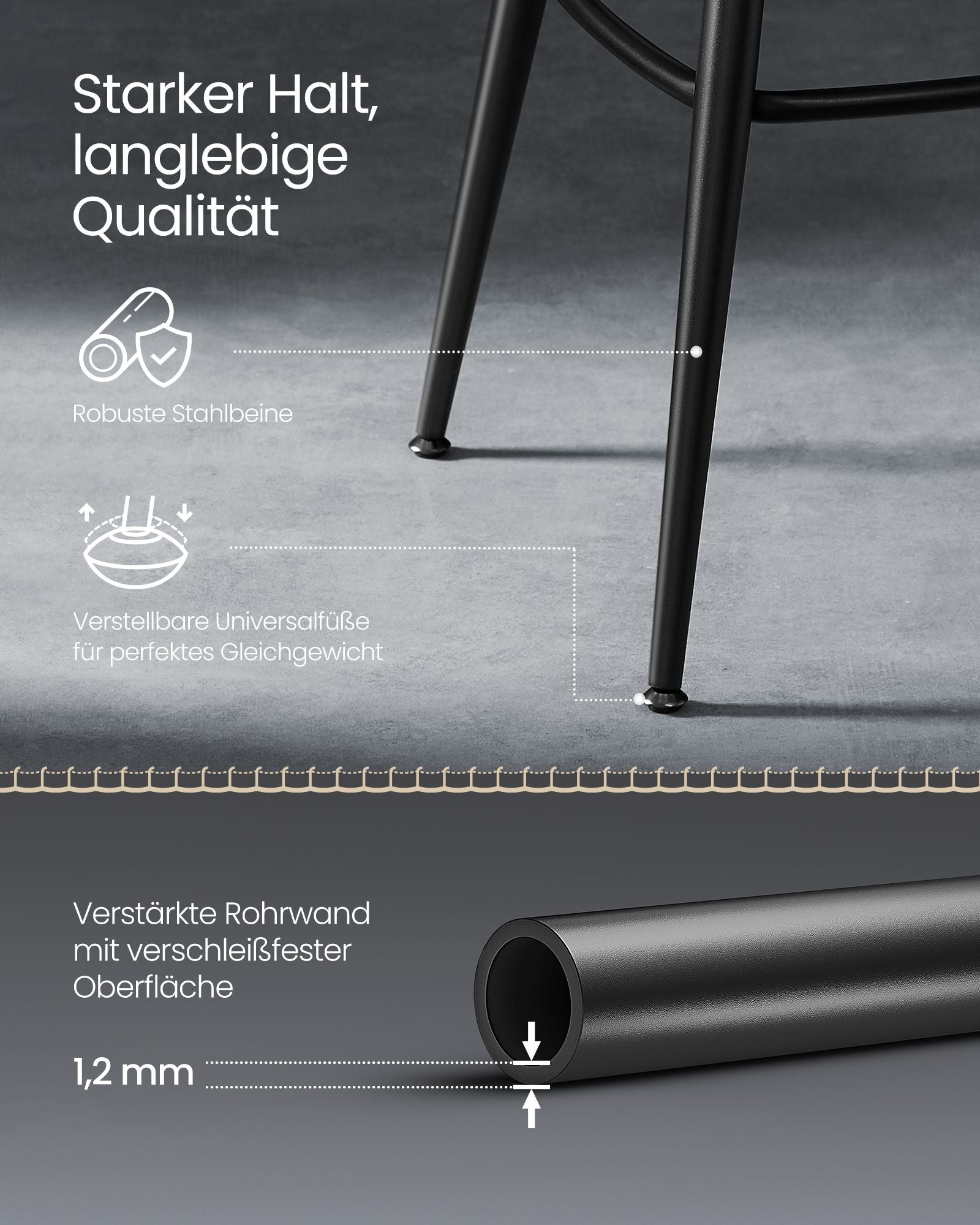 Barstoelen Set Van 2 Met Draaibare Rugleuning Inktzwart