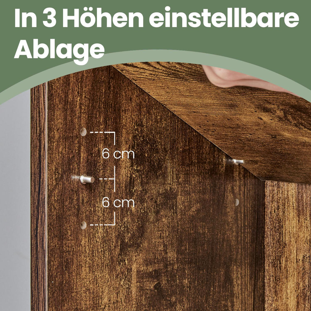 6-laags boekenkast in Scandinavische stijl, staande plank voor woonkamer
