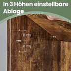 6-laags boekenkast in Scandinavische stijl, staande plank voor woonkamer