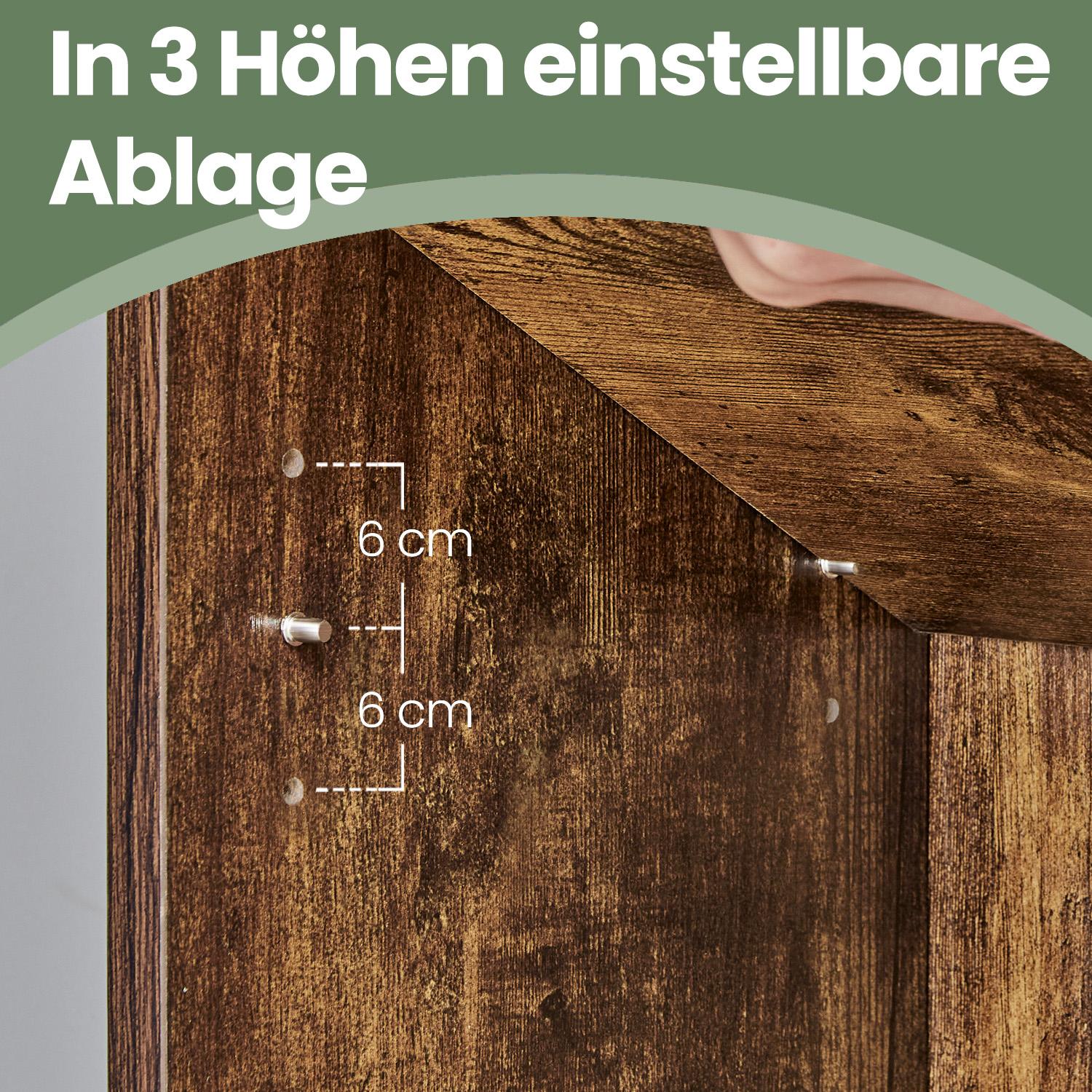 6-laags boekenkast in Scandinavische stijl, staande plank voor woonkamer