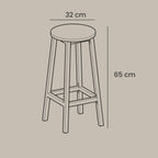 Barkruk – Met Stalen Frame