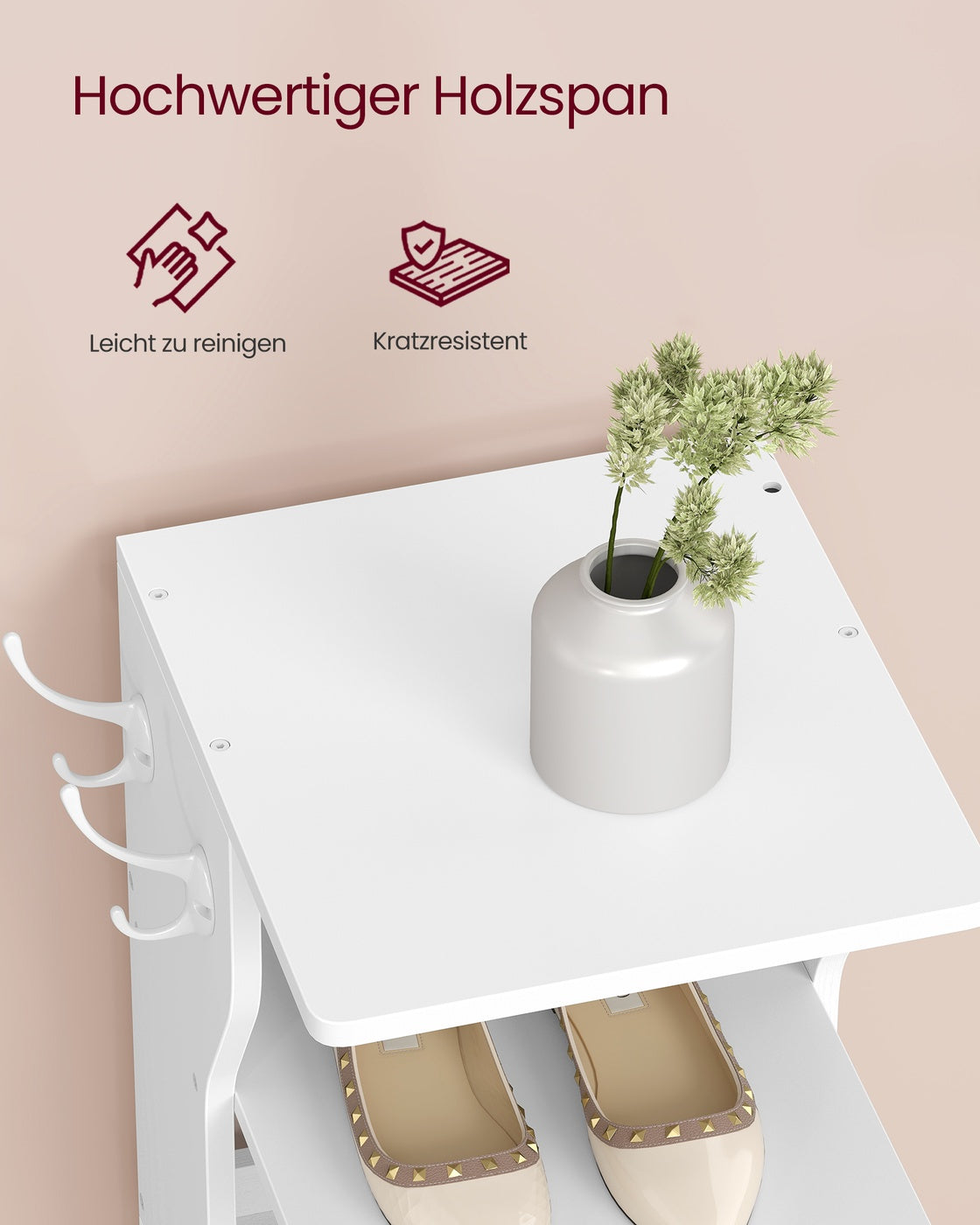 Smal schoenenrek 7 niveaus - Hal & entree - Ruimtebesparend ontwerp