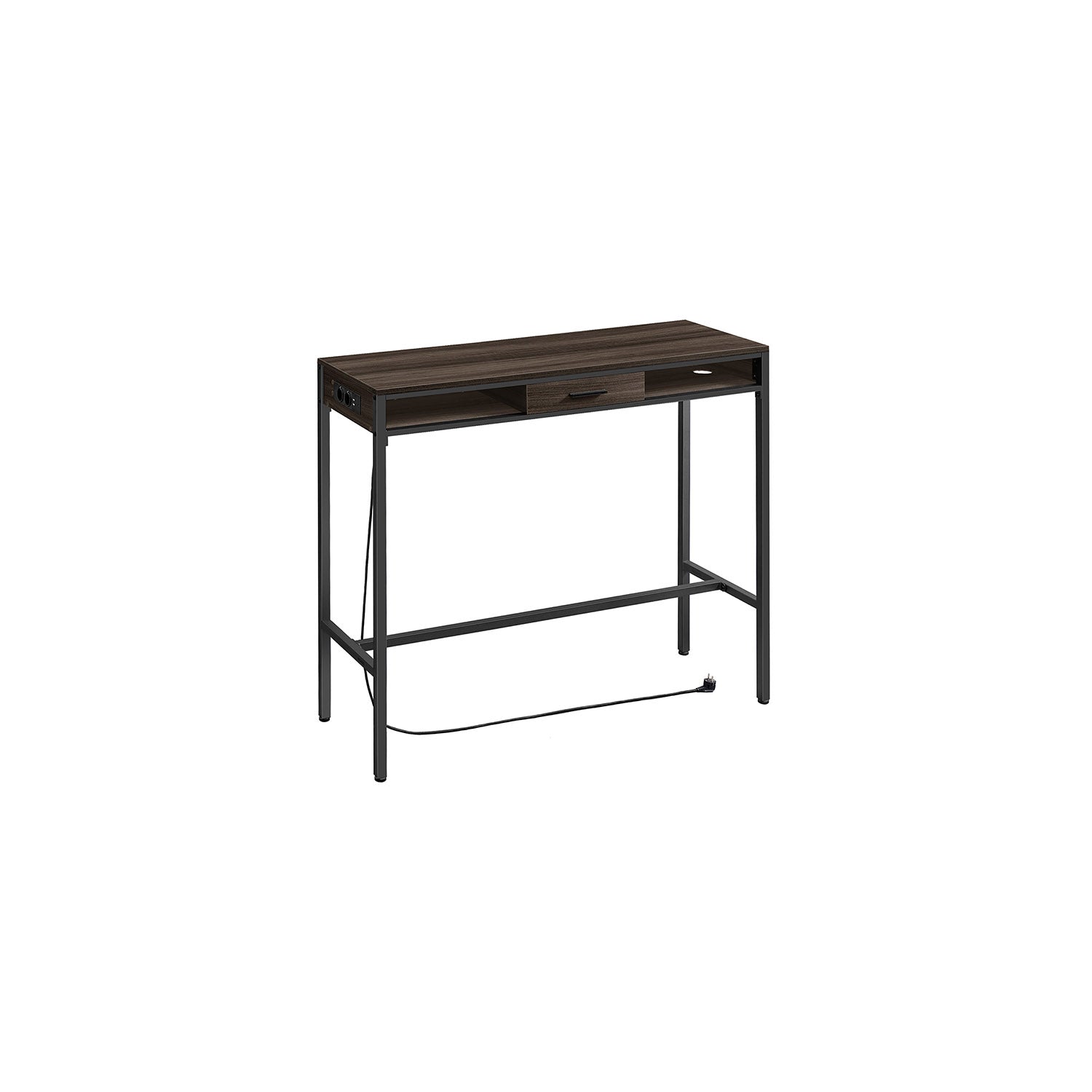 Bartafel Met Lade 40 X 120 X 104,6 Cm Asbruin