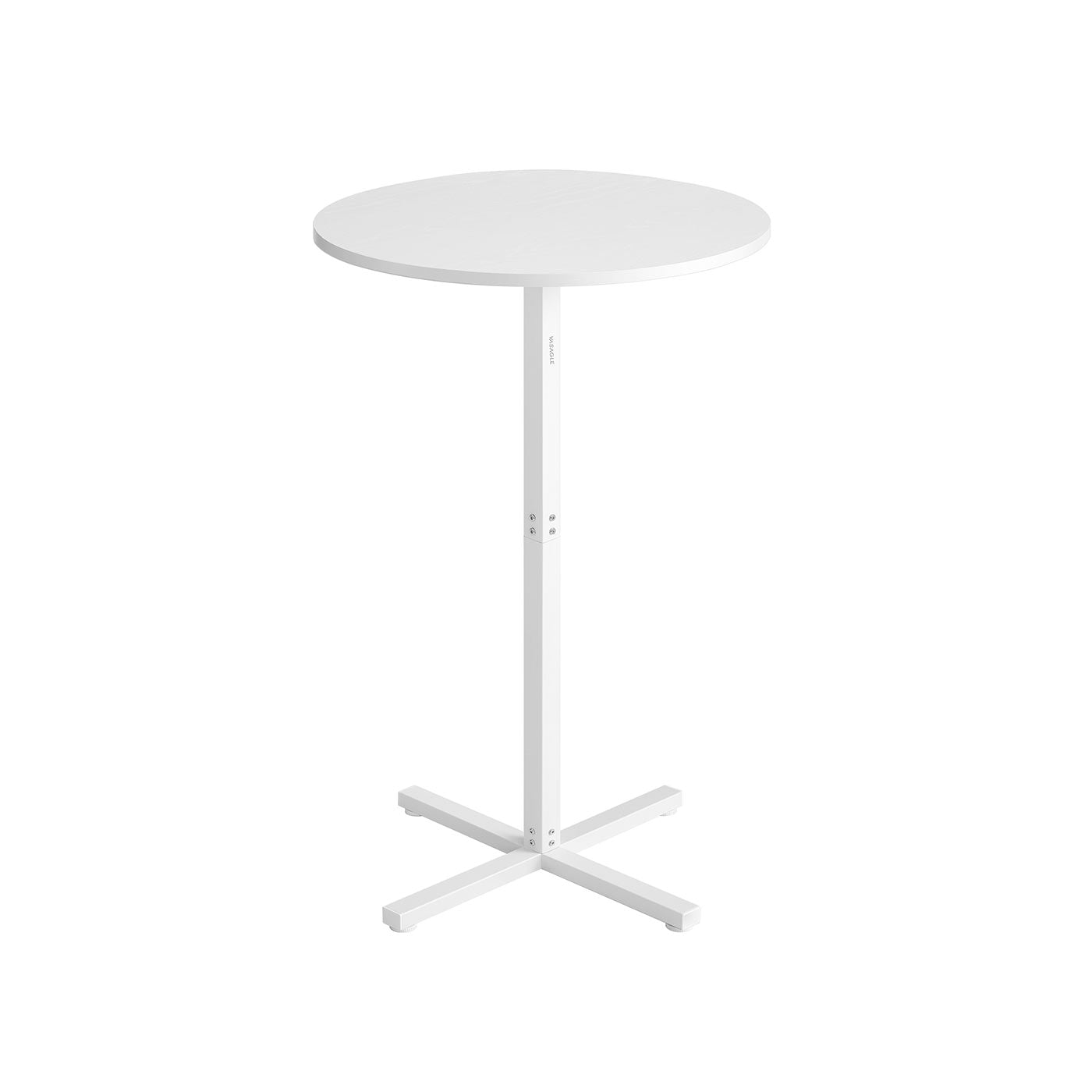 Bartafel – Rond – 60 x 60 x 104,5 cm – Sneeuwwit
