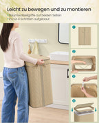 Wasmand – 90 Liter – Bamboe – Naturel