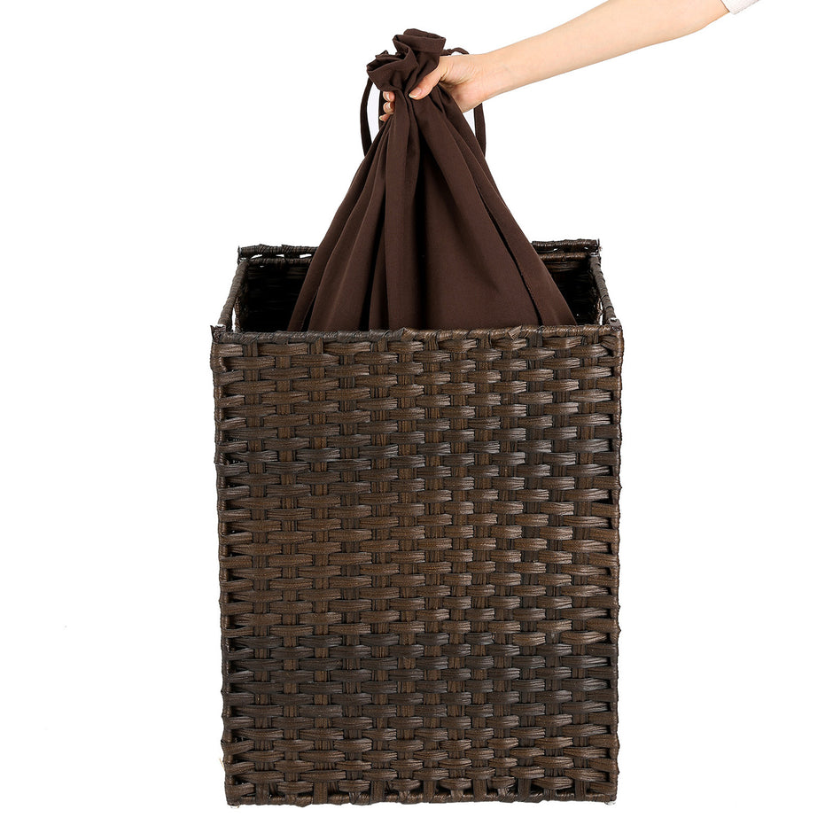 Wasmand met uitneembare voering – 90L – Waterdicht – Handgrepen voor draaggemak