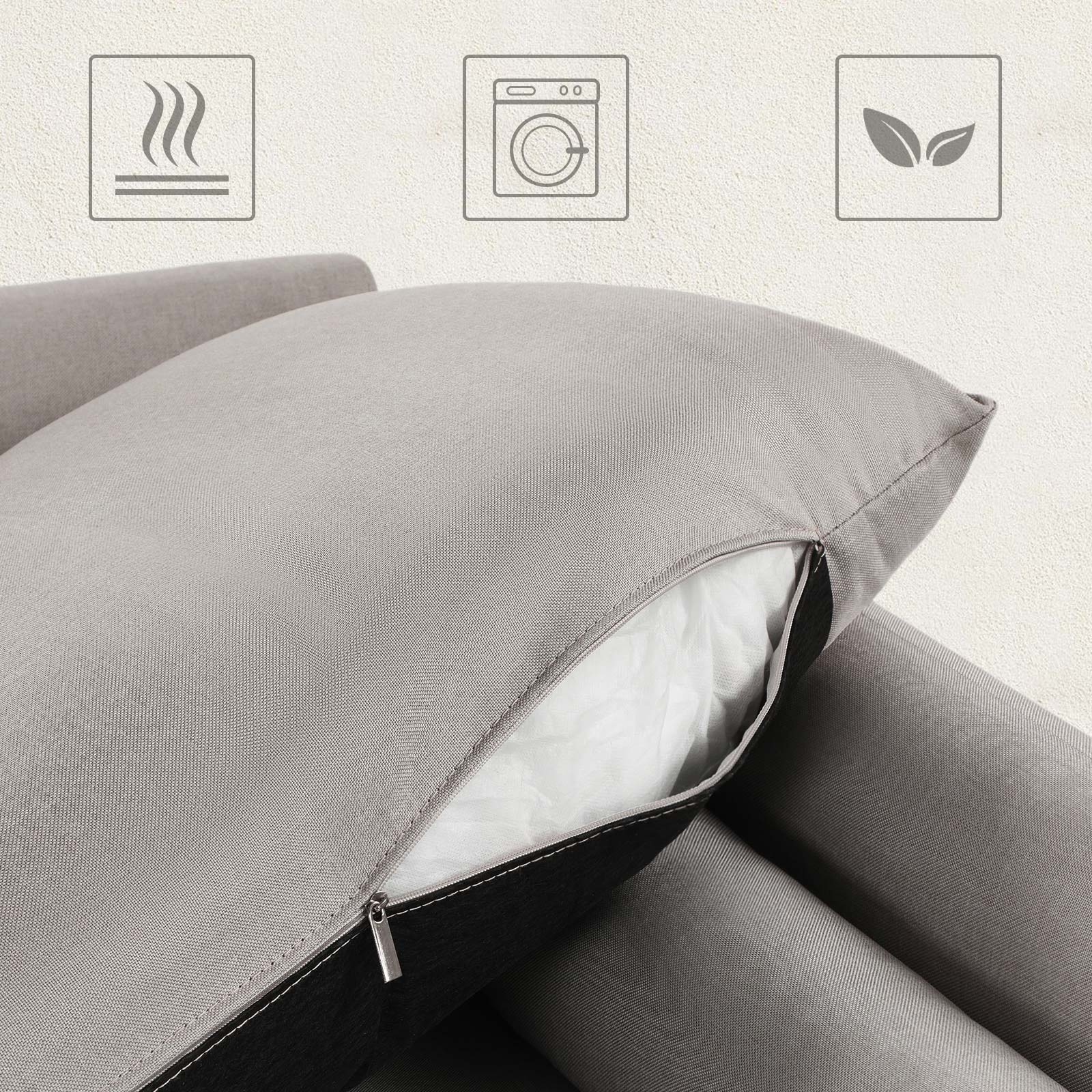 Bank 3-zits – beige