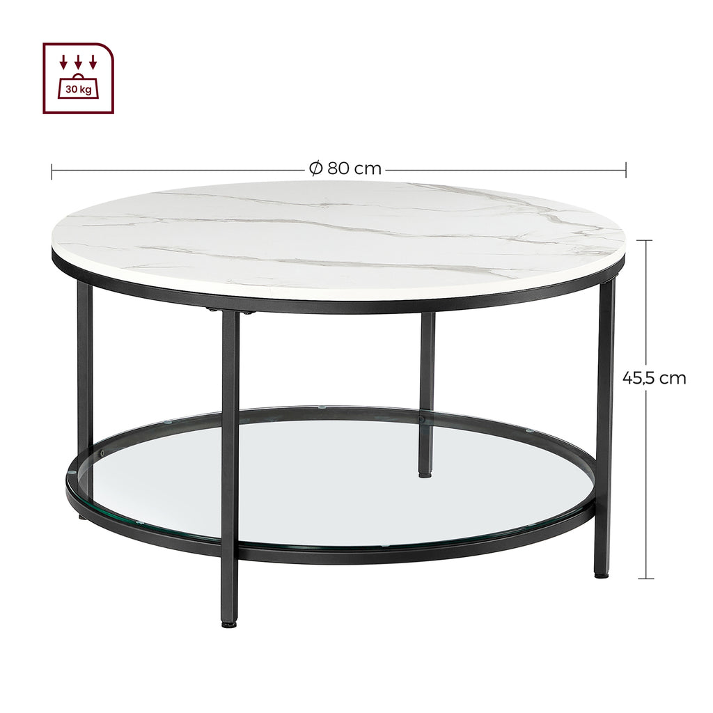 Salontafel Met 2 Planken Voor In De Woonkamer