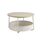 Salontafel met opbergtas – Stijlvol ontwerp – Inktzwart en leisteengrijs