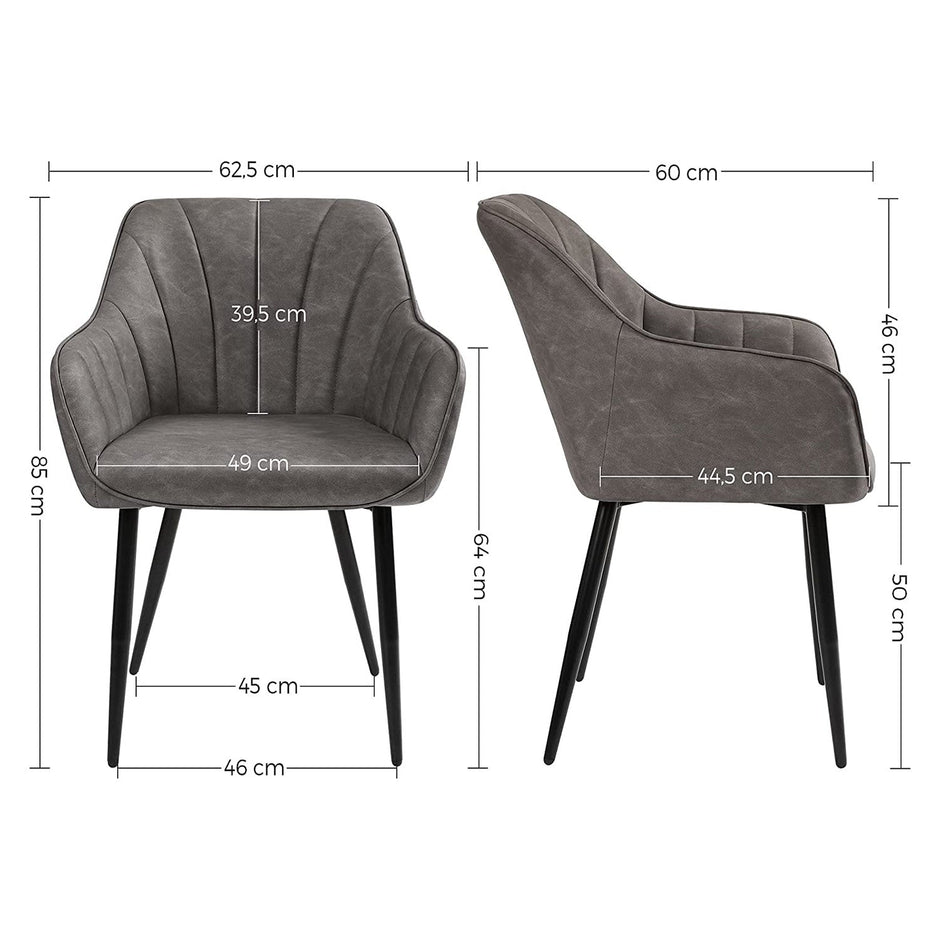 Lounge stoel – Ergonomisch ontwerp – Grijs