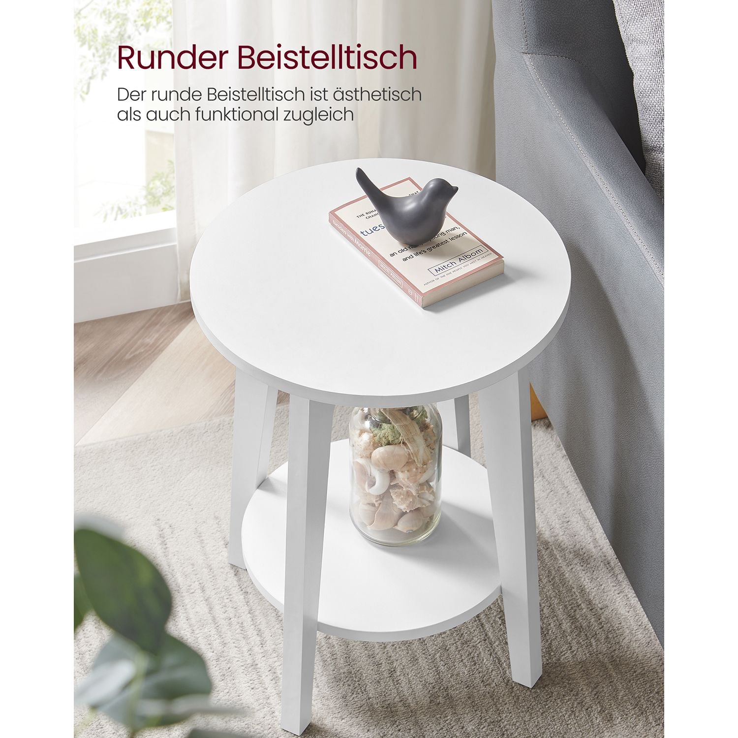 Bijzettafel – met plank