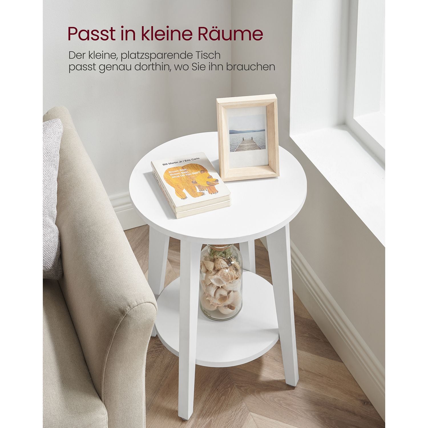 Bijzettafel – met plank