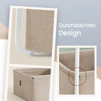 Vierkante bijzettafel, kleine tafel, kleine salontafel