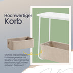 Vierkante bijzettafel, kleine tafel, kleine salontafel