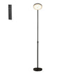 Nachtkastje - Met Stopcontact en USB - 2 Schuifladen - Zwart - 30 x 40,1 x 50,2 cm