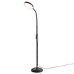 LED Vloerlamp - Dimbare Leeslamp - 360° Draaibaar - 170 cm - Matzwart