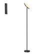 LED Vloerlamp - 30 W - Draaibare Kop - Met Afstandsbediening - Zwart