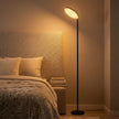 LED Vloerlamp - 30 W - Draaibare Kop - Met Afstandsbediening - Zwart