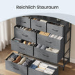 Commode - 9 Stoffen Laden - Kledingkast - Grijs