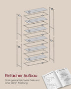 Badkamerplank – gehard glas – transparant – metallic goud