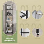 6-laags plank van gehard glas Badkamerplank Badkamerplank