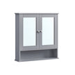Spiegelkast – dubbele deur – wandmontage – wit