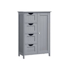 Badkamerkast – Compact met 4 lades – Mystiek grijs