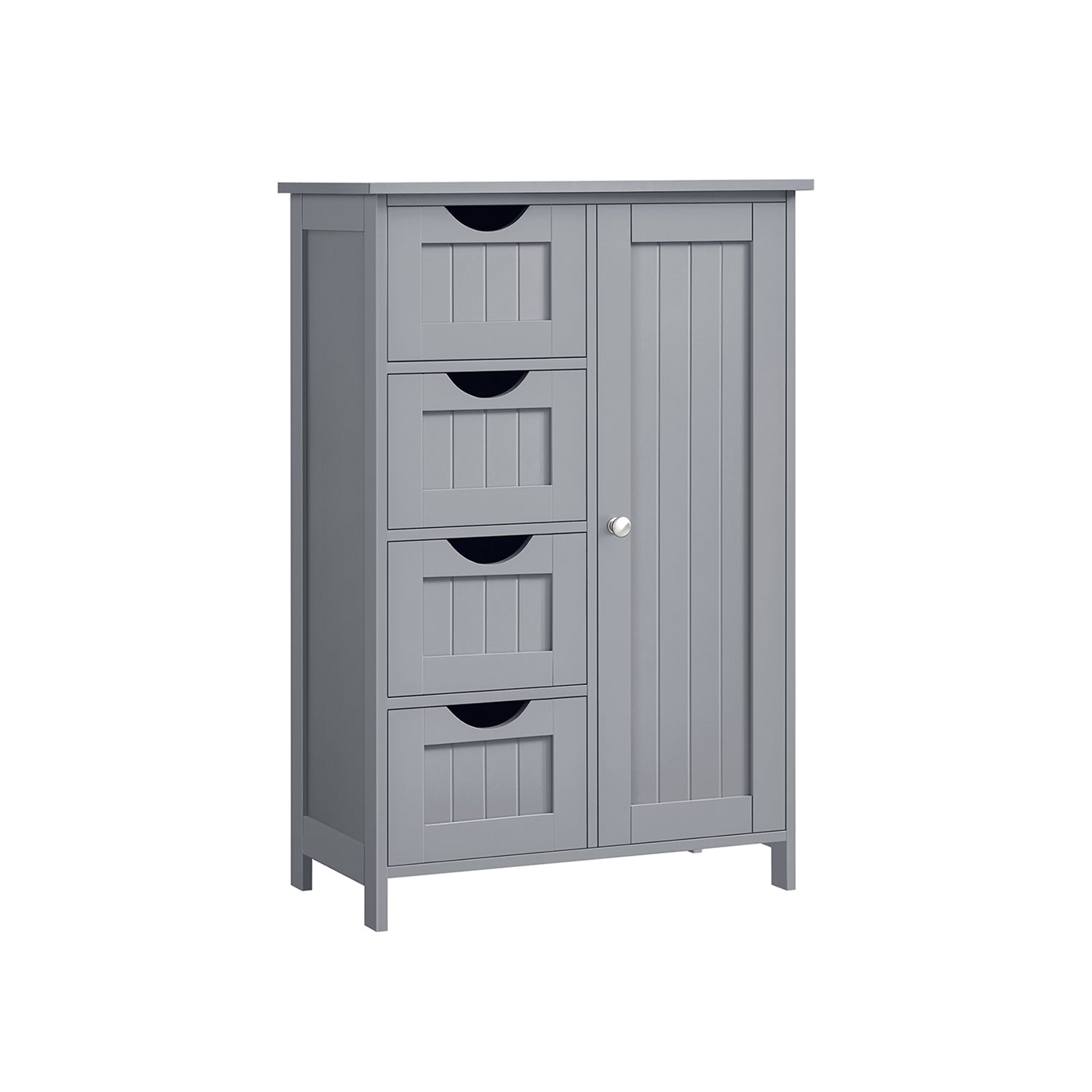 Badkamerkast – Compact met 4 lades – Mystiek grijs