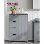 Badkamerkast – Compact met 4 lades – Mystiek grijs