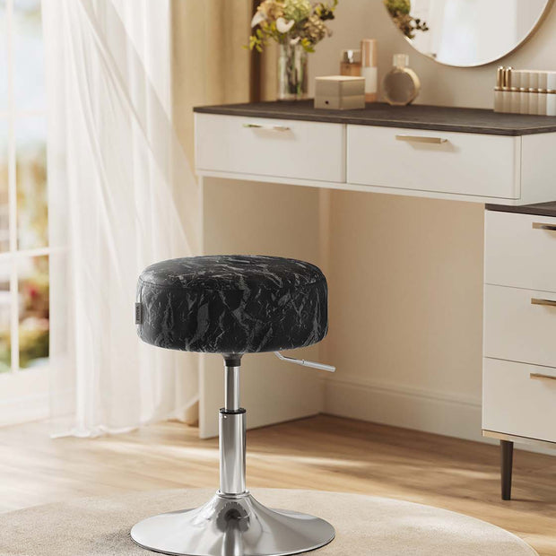 Barkruk – Verstelbaar (44–60 cm) – 360° draaibaar – Dikke vulling