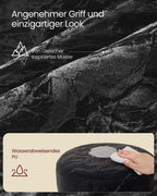 Make-upkruk – In hoogte verstelbaar en draaibaar – Inktzwart